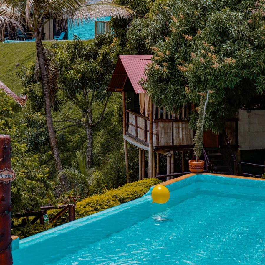 Отель Glamping Mirador Santa Fe-Сопетран Экстерьер фото