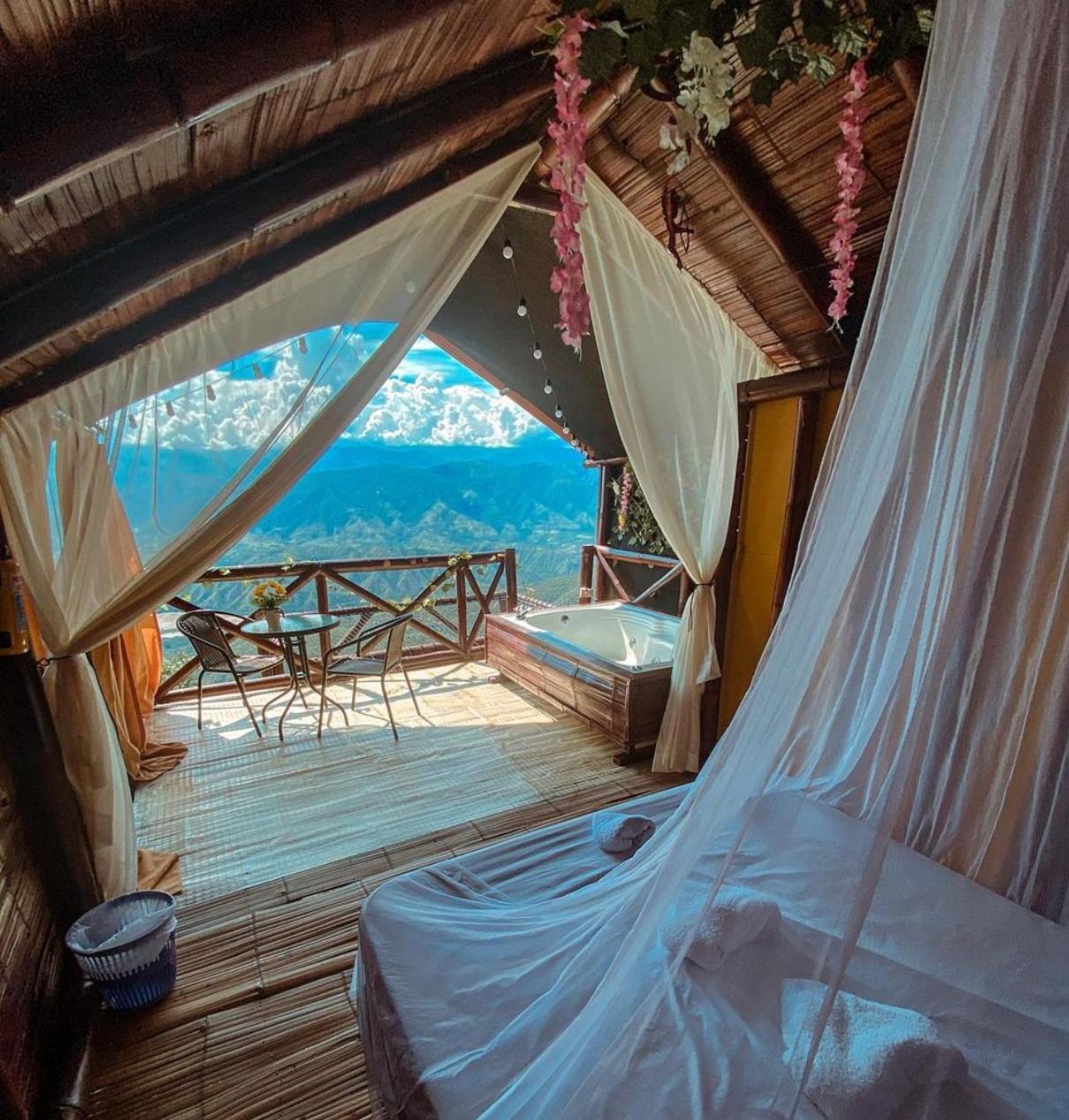 Отель Glamping Mirador Santa Fe-Сопетран Экстерьер фото